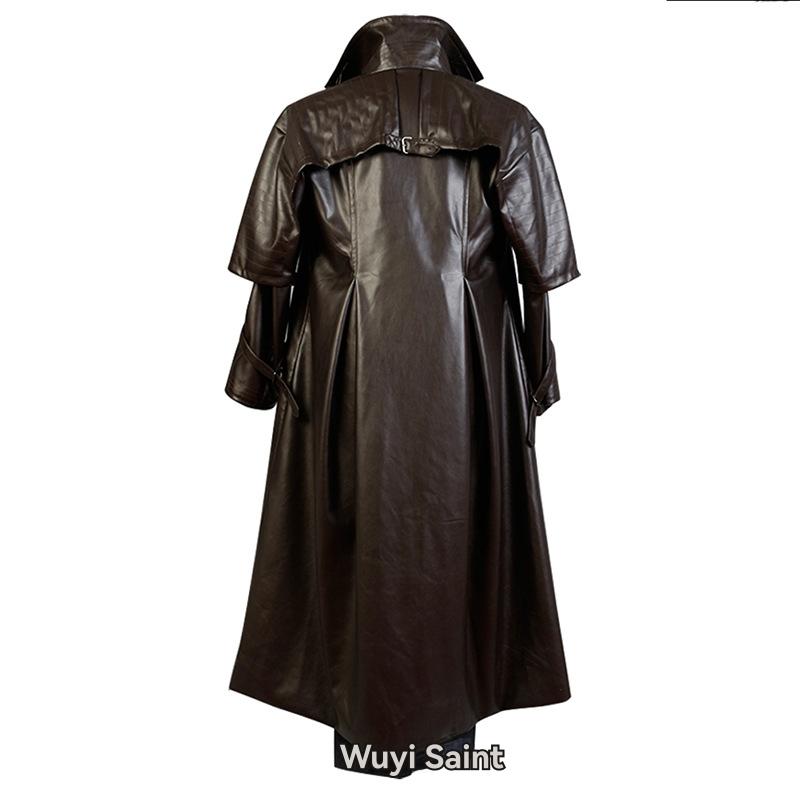 Coats & Jackets | Leather Cape Detail Trench Coat – Womens Clothing Coats & Jackets