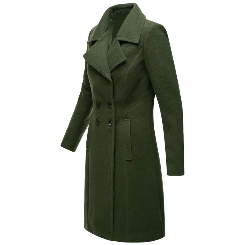 Coats & Jackets | Premium Italian Manteco Wool Military Full Skirted Tailored Midaxi Coat – Womens Clothing Coats & Jackets