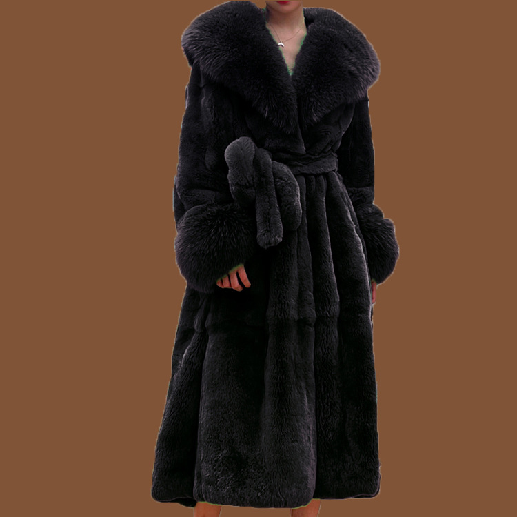 Coats & Jackets | Tall Faux Shearling Collar & Cuff Tie Belt Maxi Coat – Womens Clothing Coats & Jackets