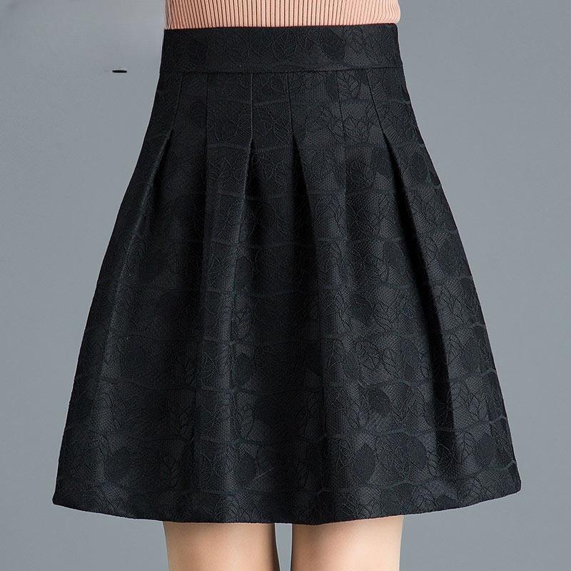 Skirts | Jacquard Tailored Prom Midi Skirt – Womens Clothing Skirts