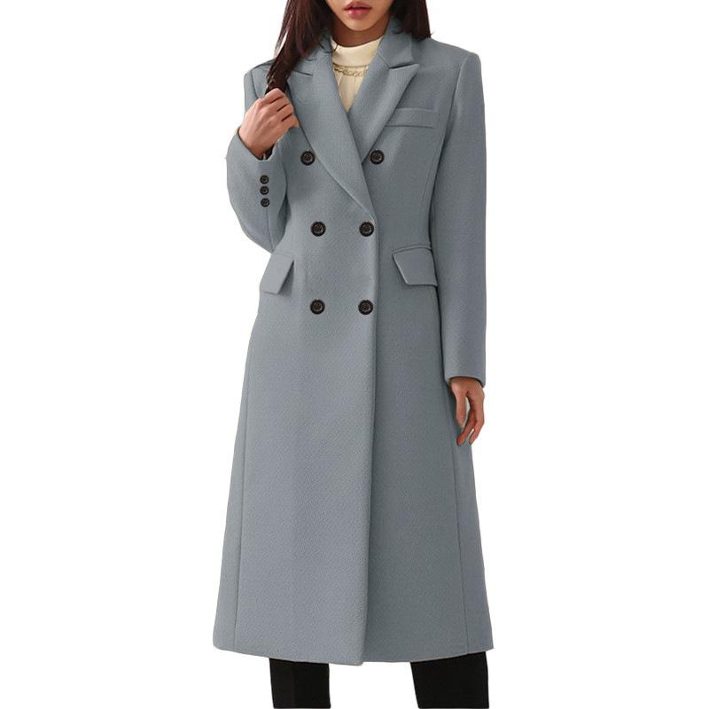 Coats & Jackets | Tall Premium Italian Manteco Wool Fitted Tailored Midi Coat – Womens Clothing Coats & Jackets